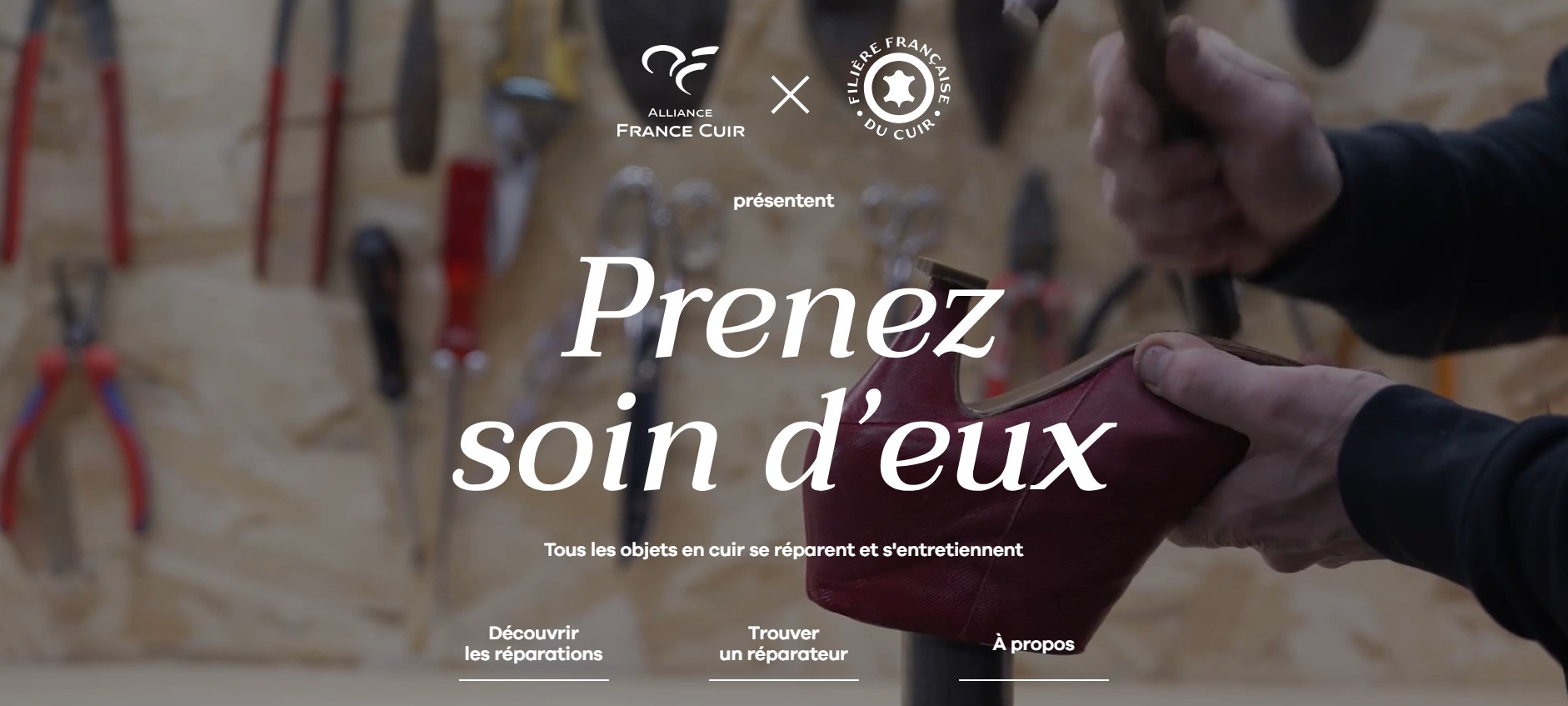 Campagne Entretien & Réparation - Alliance France Cuir