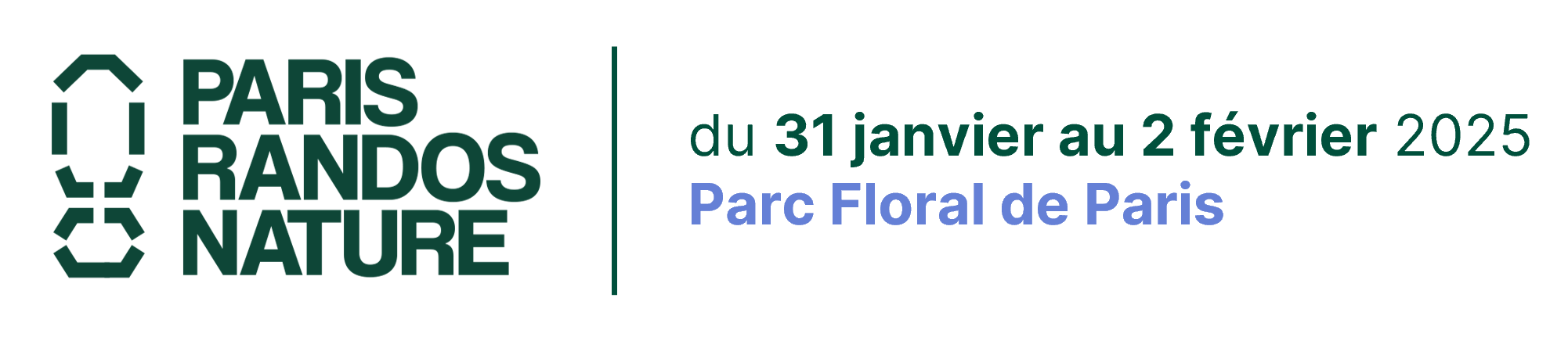 Paris Randos Nature du 31 janv. 2025 au 02 févr. 2025 - Parc Floral de Paris