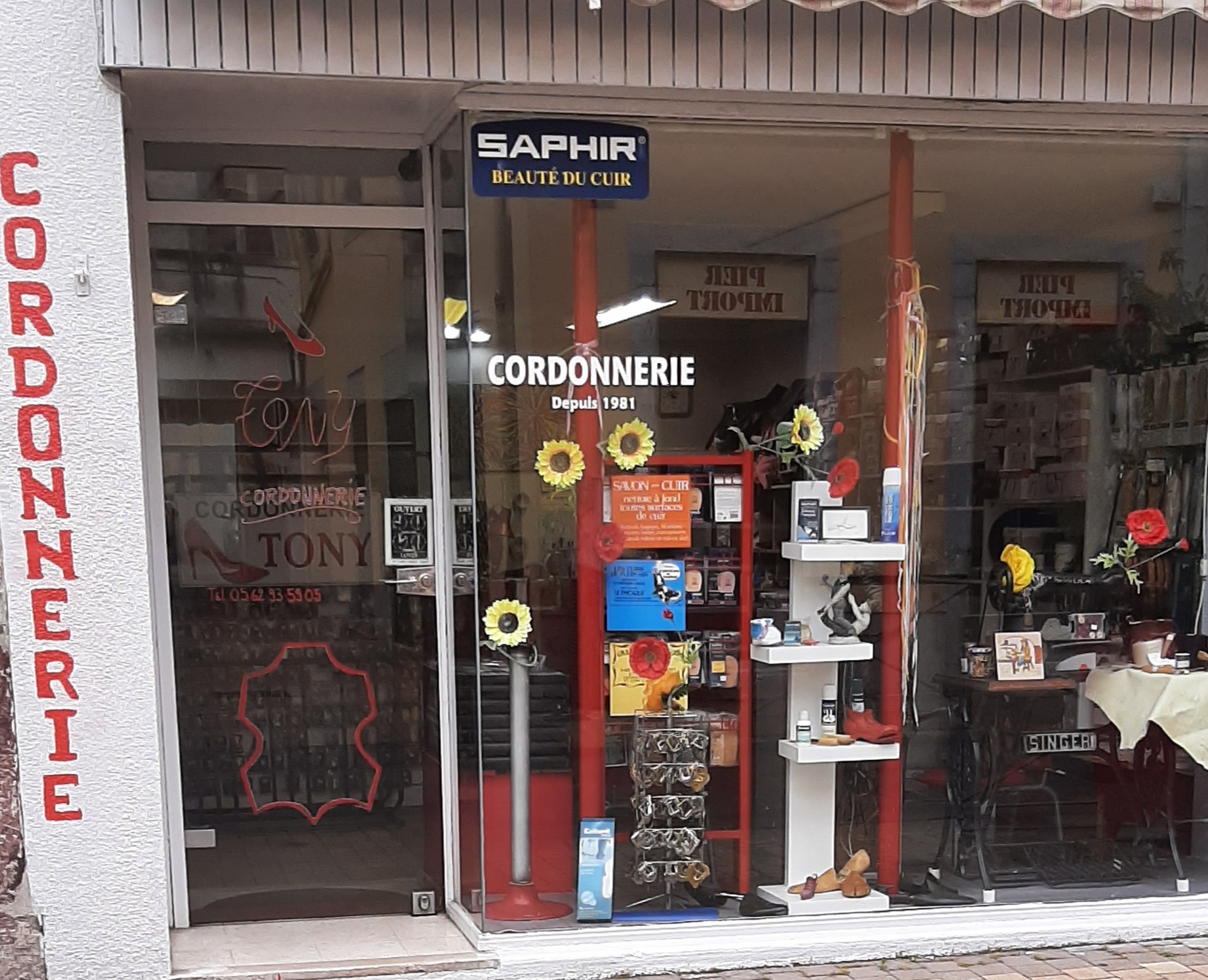 vente cordonnerie - tarbes - occitanie - antonio lopez
