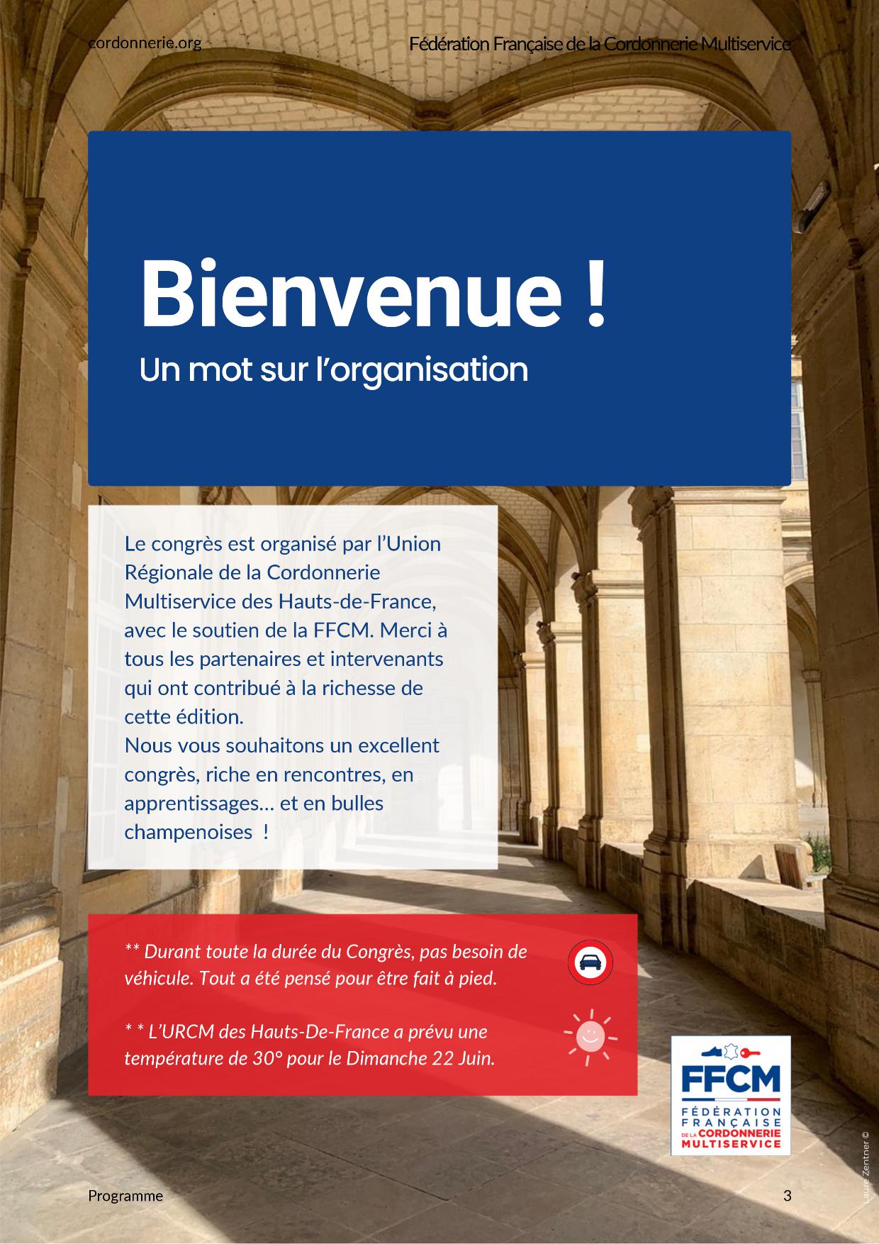 Congrès de la Cordonnerie Multiservice 2025 : Retrouvez le programme