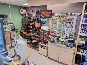 Vente de cordonnerie - Bretagne - Landivisiau - mon cordonnier breton
