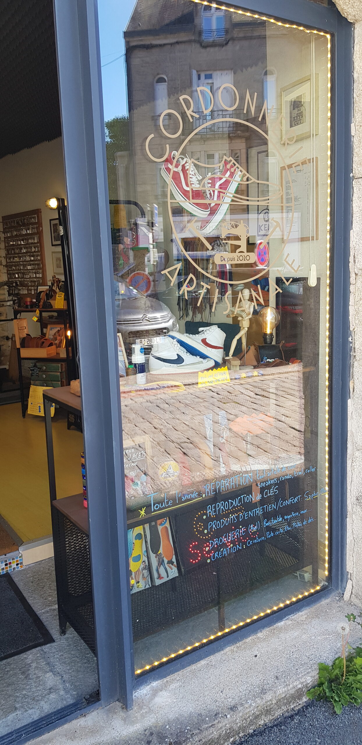 Vente de cordonnerie - Quimper - Bretagne