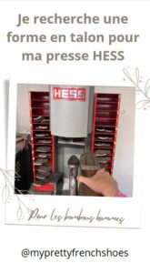 recherche de matériel de cordonnerie - Bordeaux