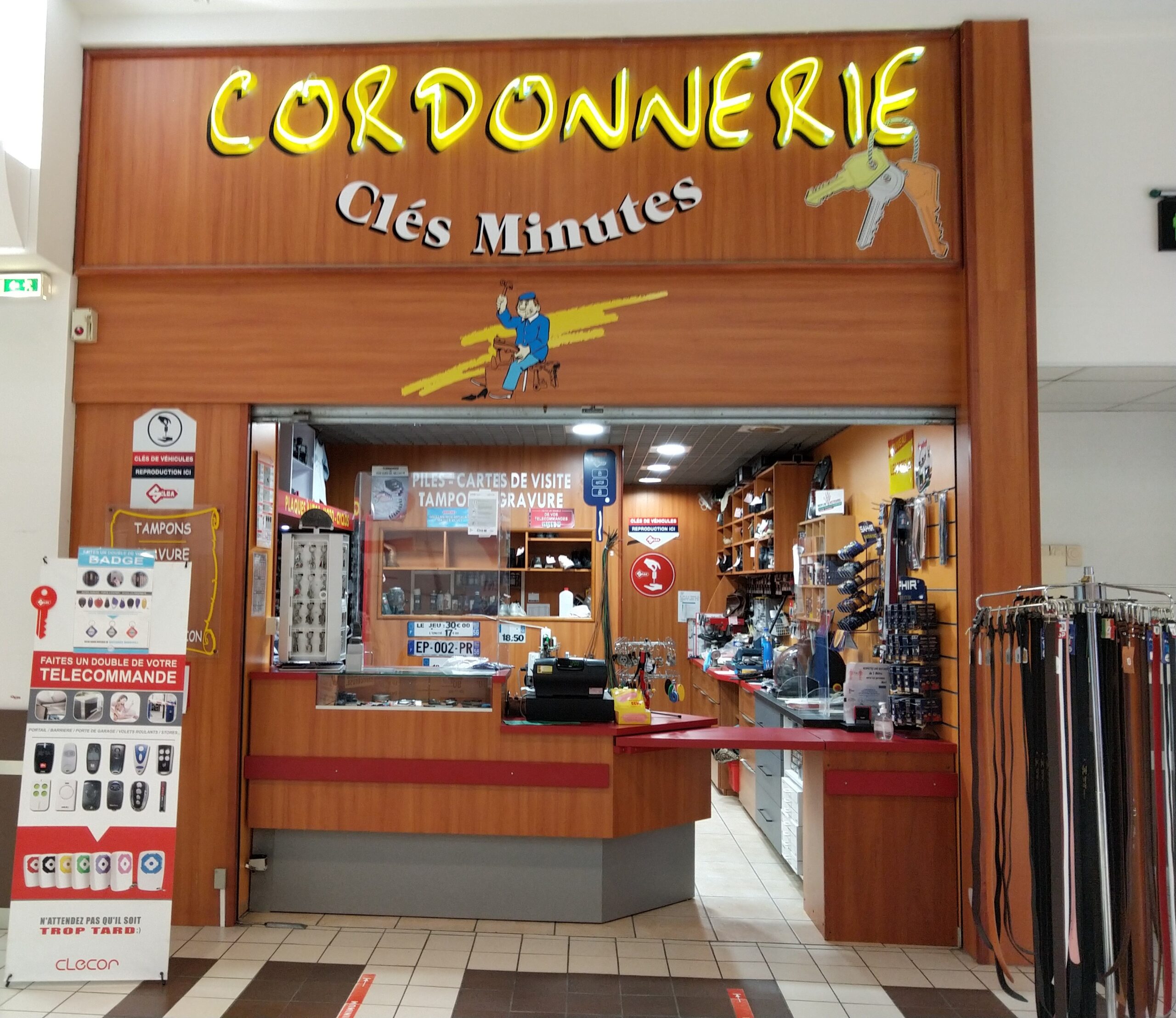 Vente Cordonnerie Multiservice - Lorient - Bretagne