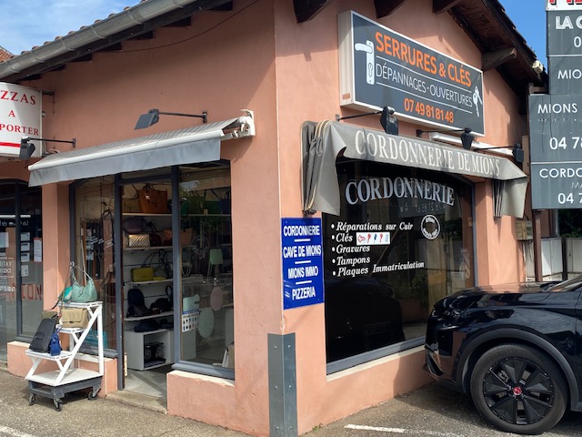 Vente cordonnerie multiservice - Mions - Auvergne Rhône Alpes