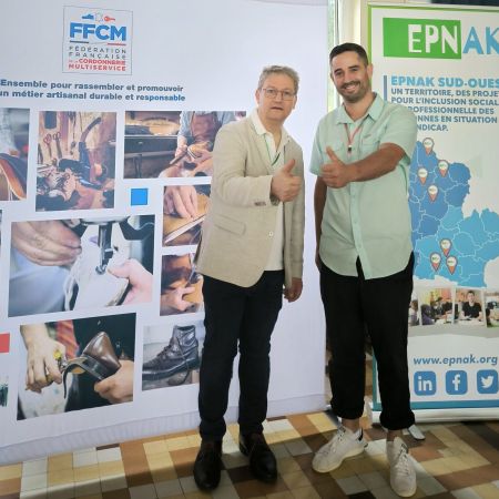 Congrès FFCM - Cordonnerie Multiservice - photocall