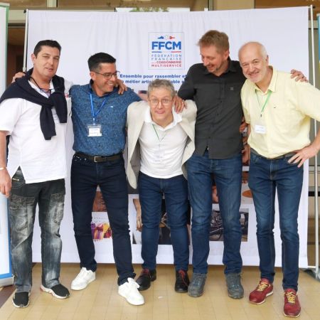 Congrès FFCM - Cordonnerie Multiservice - Photocall